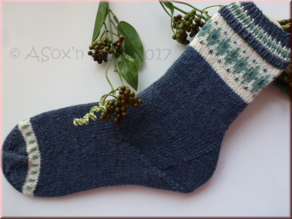 Anleitung No. 20 -  Socke Silke